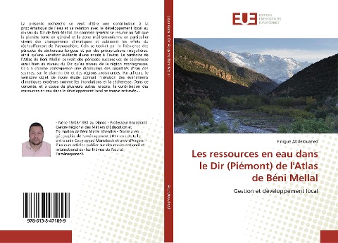 Les ressources en eau dans le Dir (Piémont) de l'Atlas de Béni Mellal - Finigue Abdelouahed