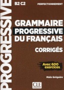 Cover-Bild zum Titel 'Grammaire progressive du francais - Niveau perfectionnement (B2/C2) - Corriges' von ''