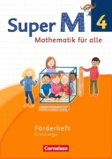 Cover-Bild zum Titel 'Super M 4. Schuljahr - Westliche Bundesländer - Förderheft' von 'Ursula Manten, Ariane Ranft, Gabriele Viseneber'