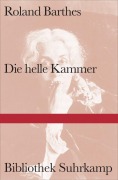 Cover-Bild zum Titel 'Die helle Kammer' von 'Roland Barthes'