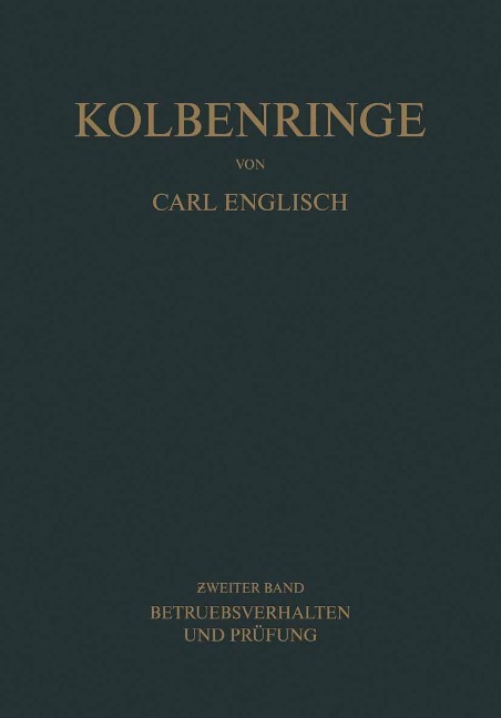 Kolbenringe - Carl Englisch