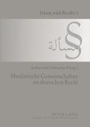 Cover-Bild zum Titel 'Muslimische Gemeinschaften im deutschen Recht' von ''