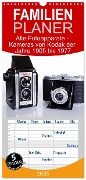 Familienplaner 2025 - Alte Fotoapparate - Kameras von Kodak der Jahre 1905 bis 1977 mit 5 Spalten (Wandkalender, 21 x 45 cm) CALVENDO - Jean-Louis Glineur