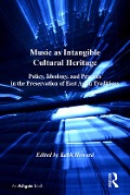 Cover-Bild zum Titel 'Music as Intangible Cultural Heritage' von ''