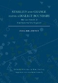 Cover-Bild zum Titel 'Stability and Change Along a Dialect Boundary' von 'Daniel Ezra Johnson'