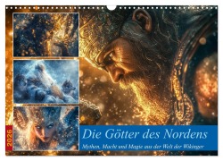 Cover-Bild zum Titel 'Die Götter des Nordens (Wandkalender 2026 DIN A3 quer), CALVENDO Monatskalender' von 'Steffen Gierok-Latniak'