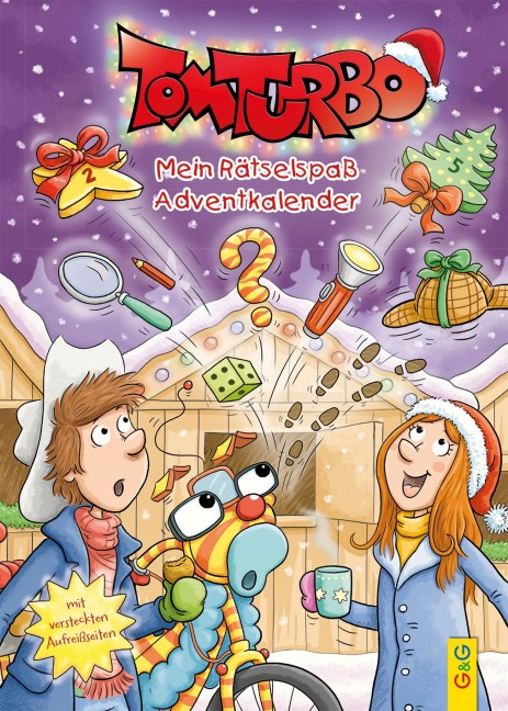 Tom Turbo Mein Rätselspaß Adventkalender - 