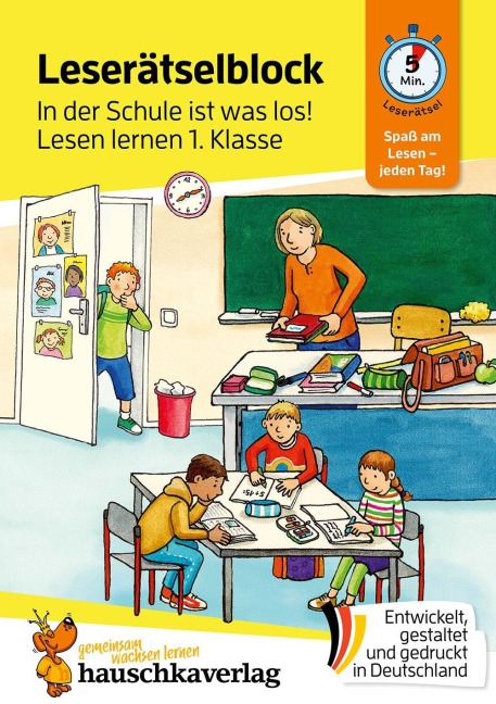 Lesen lernen 1. Klasse für Jungen und Mädchen - In der Schule ist was los! - Helena Heiß