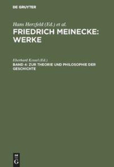 Zur Theorie und Philosophie der Geschichte - 