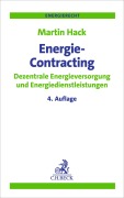 Cover-Bild zum Titel 'Energie-Contracting' von 'Martin Hack'