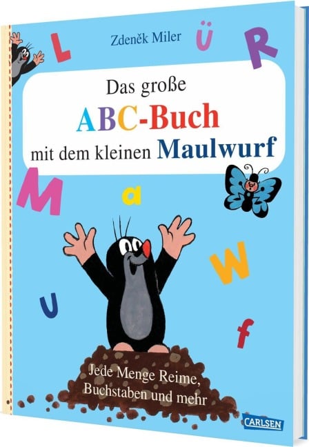 Das große ABC-Buch mit dem kleinen Maulwurf - Zdenek Miler, Sandra Grimm