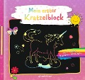 Mein erster Kratzelblock (Einhorn) - 