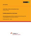 Cover-Bild zum Titel 'Praktikumsbericht im Fach Kunst' von 'Sofia Zafiridou'