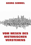 Cover-Bild zum Titel 'Vom Wesen des historischen Verstehens' von 'Georg Simmel'