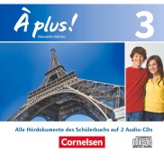Cover-Bild zum Titel 'À plus! Nouvelle édition. Band 3. Audio-CDs' von ''