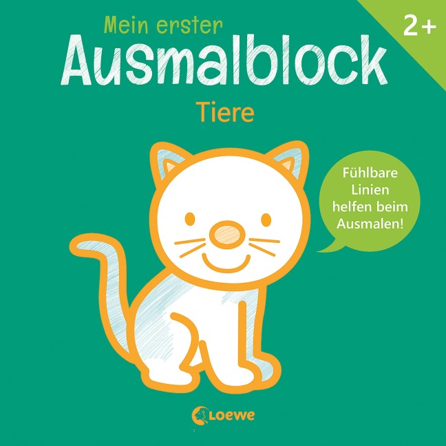 Mein erster Ausmalblock - Tiere - 