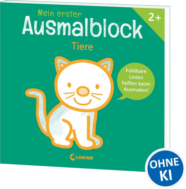 Mein erster Ausmalblock - Tiere - 