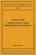 Cover-Bild zum Titel 'Vorlesungen über Differentialgeometrie und geometrische Grundlagen von Einsteins Relativitätstheorie I' von ''