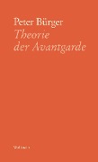 Cover-Bild zum Titel 'Theorie der Avantgarde' von 'Peter Bürger'