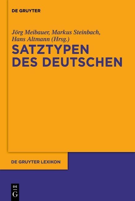Deutsche Satztypen - 