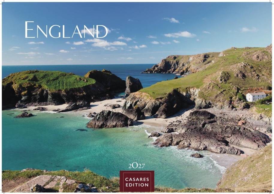 England Kalender 2027 - Wandkalender | Fotokalender England 24x35cm - Atemberaubende Fotos von bekannten Sehenswürdigkeiten und Naturwundern Englands - 