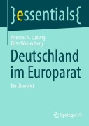 Cover-Bild zum Titel 'Deutschland im Europarat' von 'Andreas N. Ludwig, Birte Wassenberg'