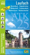 Cover-Bild zum Titel 'ATK25-D02 Laufach (Amtliche Topographische Karte 1:25000)' von ''