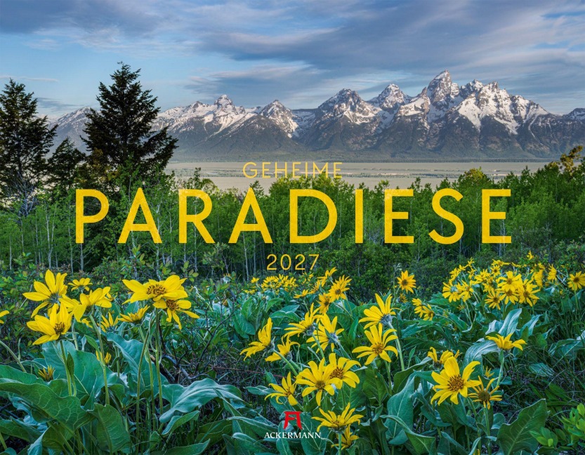 Geheime Paradiese Kalender 2027 - Ackermann Kunstverlag GmbH