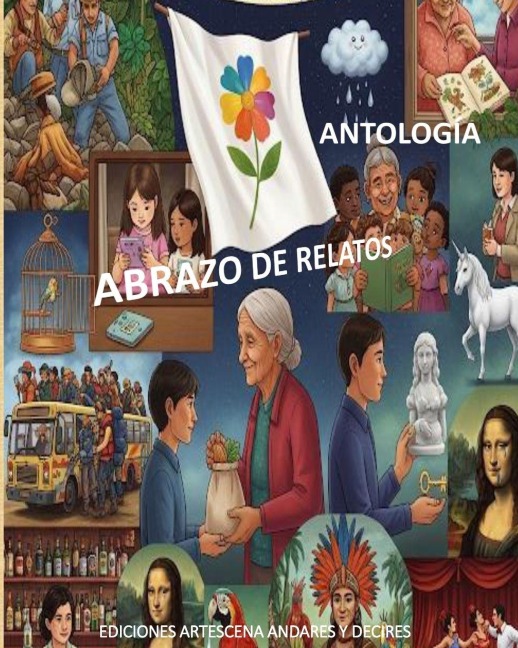 Abrazo de Relatos - David Ortega, Gisela Domínguez Daly, Mariana Núñez Vargas
