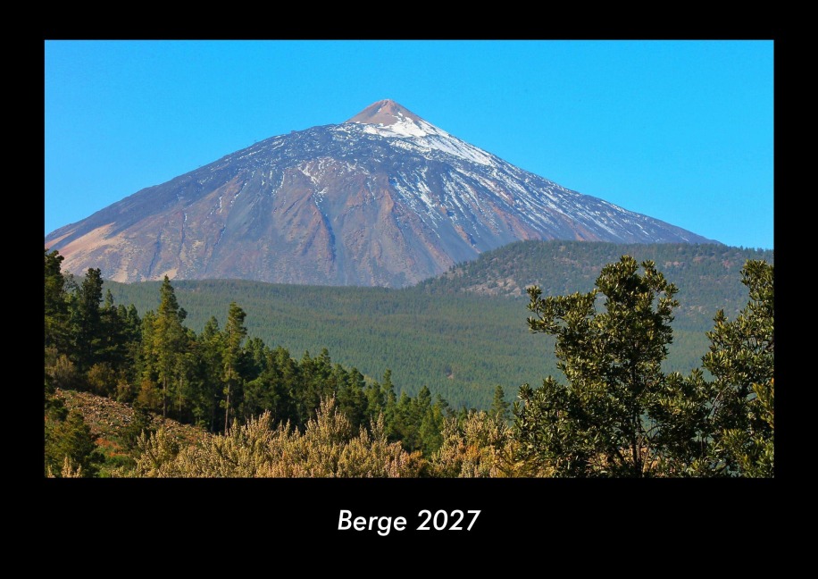 Berge 2027 Fotokalender DIN A3 - Tobias Becker
