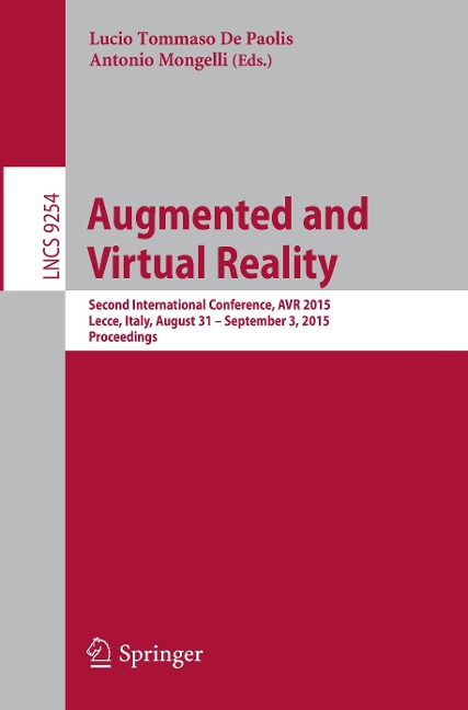 Augmented and Virtual Reality - 