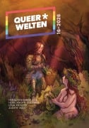 Cover-Bild zum Titel 'Queer*Welten 16-2026 - Das queerfeministische Phantastikmagazin' von 'Leo Nora Grabner, Eleanor Bardilac, Sunita Sukhana, Roxane Bicker, Iris Leander Villiam'