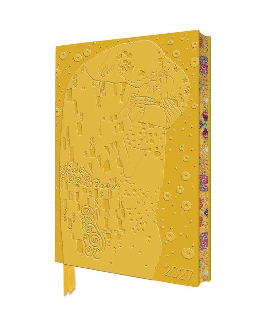Gustav Klimt - Der Kuss - Tischkalender 2027 - Tree Flame
