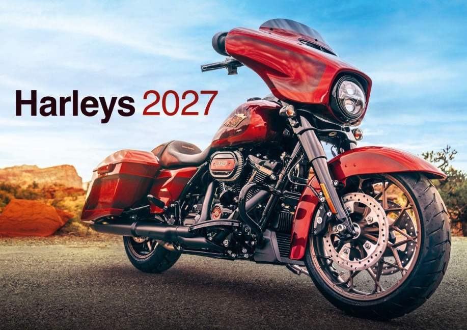 Harleys 2027 - Der Harley Davidson Kalender - 