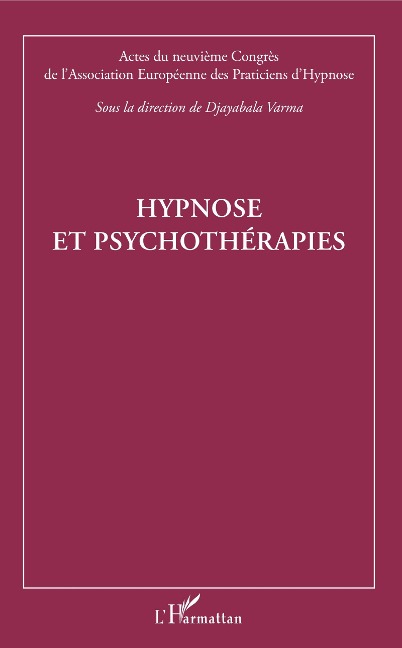 Hypnose et psychothérapies - Varma Djayabala