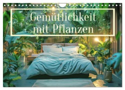 Cover-Bild zum Titel 'Gemütlichkeit mit Pflanzen (Wandkalender 2026 DIN A4 quer), CALVENDO Monatskalender' von 'Liselotte Brunner-Klaus'