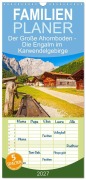 Cover-Bild zum Titel 'Familienplaner 2027 - Der Große Ahornboden - Die Engalm im Karwendelgebirge mit 5 Spalten (Wandkalender, 21 x 45 cm) CALVENDO' von 'Klaus Scholz'