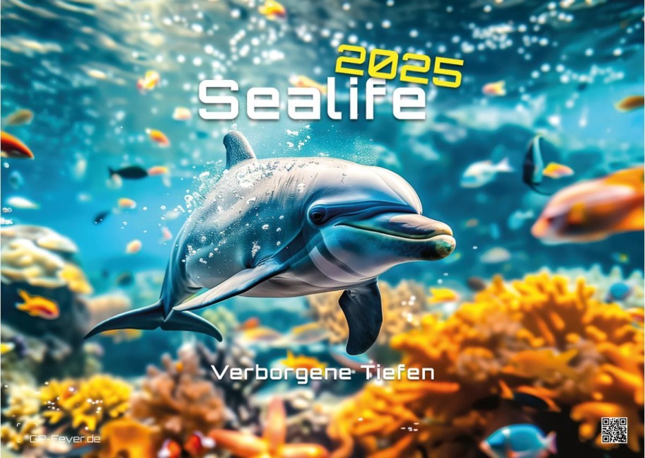 Sealife - verborgene Tiefen - 2025 - Kalender DIN A3 - 