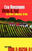 Cover-Bild zum Titel 'Wein und Tod' von 'Eva Rossmann'