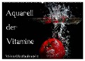Aquarell der Vitamine ¿ Wenn Obst baden geht (Wandkalender 2024 DIN A2 quer), CALVENDO Monatskalender - Holger Rochow