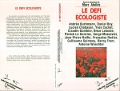 Cover-Bild zum Titel 'Le défi écologiste' von 'Abeles M. avec A. Buchmann, L. Chabasom, S. Moscovici, Y. Cochet, P. Le Guirriec'