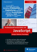 Cover-Bild zum Titel 'Professionell entwickeln mit JavaScript' von 'Philip Ackermann'