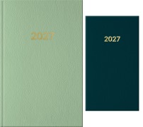 Cover-Bild zum Titel 'Buchkalender-Set: Buchkalender & Wochenplaner 2027 Grün' von ''