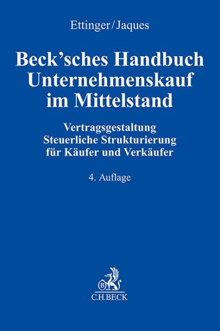 Beck'sches Handbuch Unternehmenskauf im Mittelstand - 