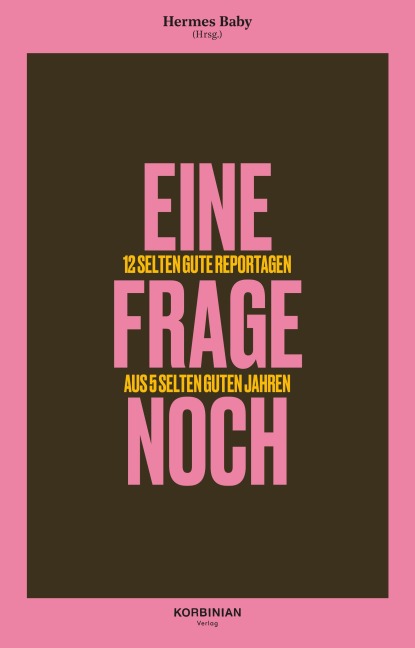Eine Frage noch - 