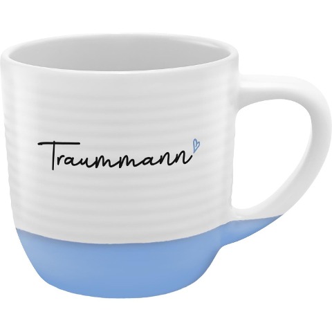 GRUSS & CO Tasse Rillen, Motiv Traummann - 