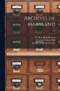 Cover-Bild zum Titel 'Archives of Maryland; 24' von ''
