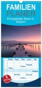 Cover-Bild zum Titel 'Familienplaner 2027 - Einzigartige Seen in Bayern mit 5 Spalten (Wandkalender, 21 x 45 cm) CALVENDO' von 'Fotofabrik Stefanie Künneke'