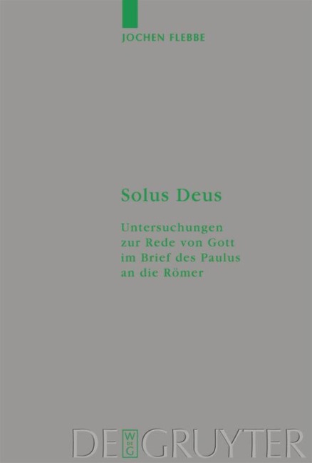 Solus Deus - Jochen Flebbe