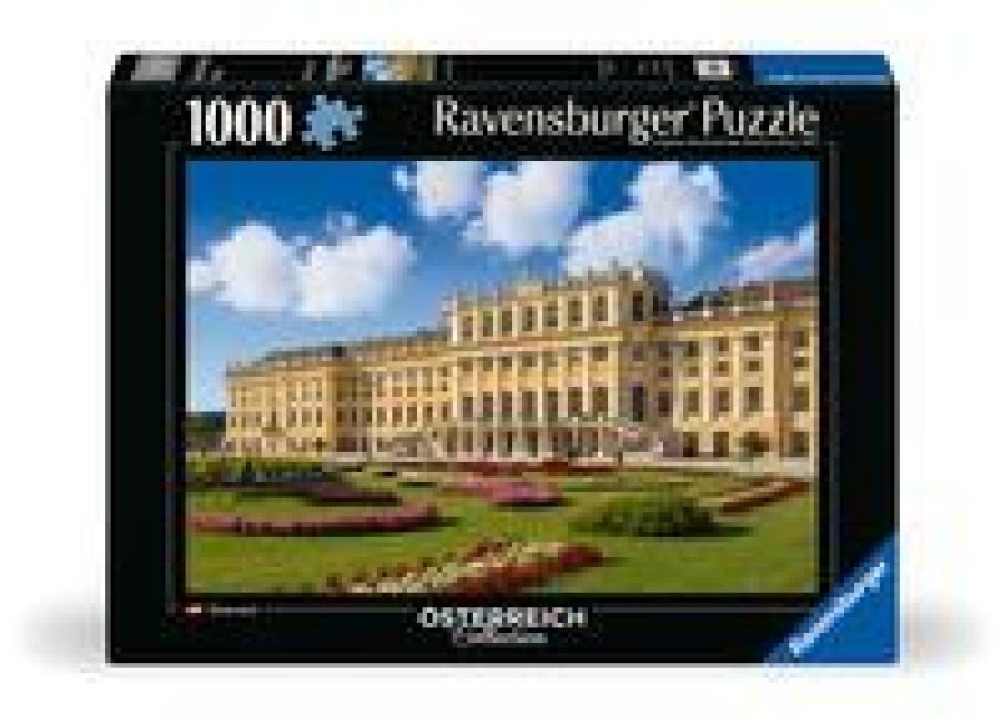 Erwachsenenpuzzle 1000 Teile - Schloss Schönbrunn - 